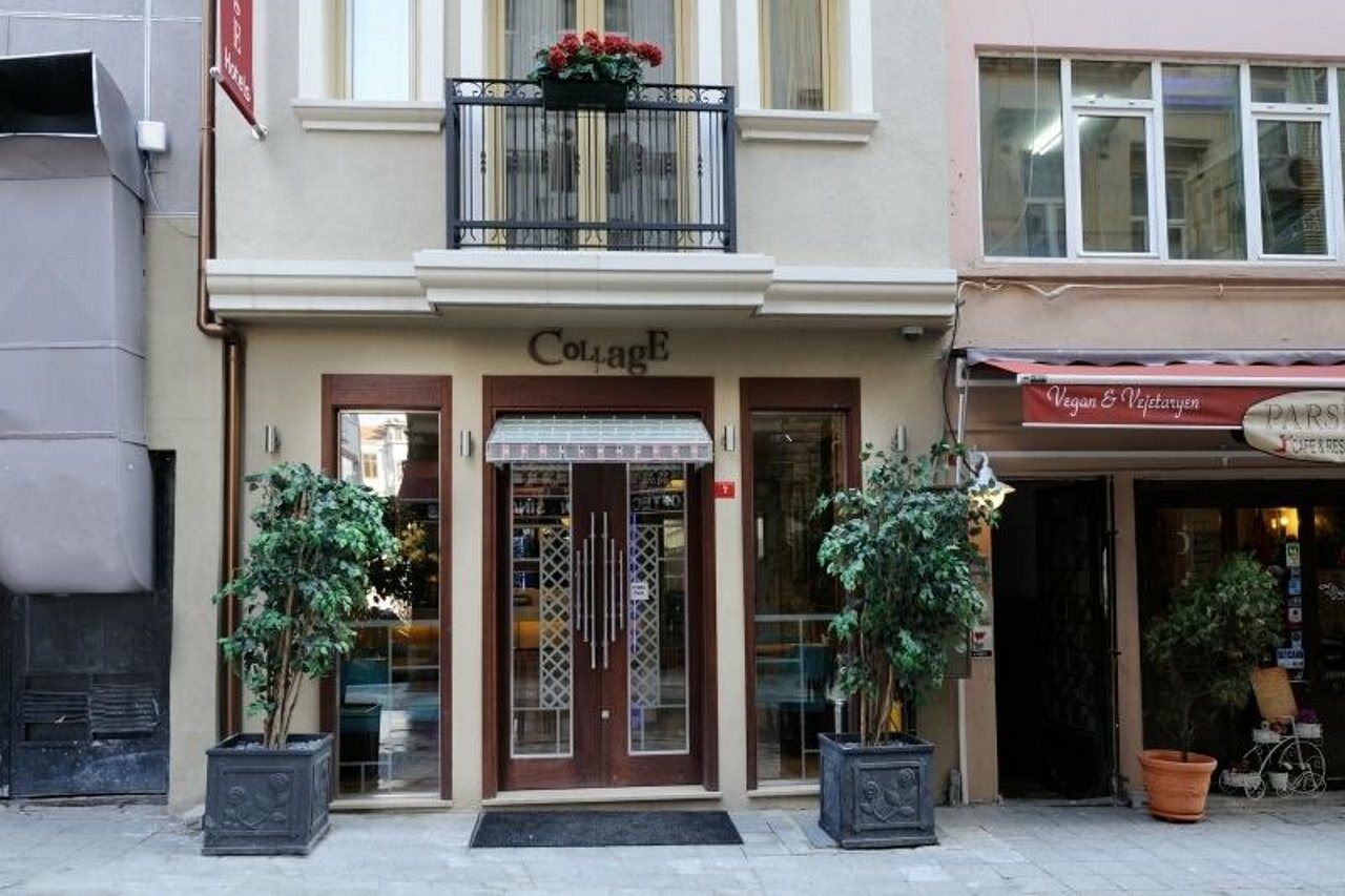 Collage Taksim Hotel Istambul Extérieur photo
